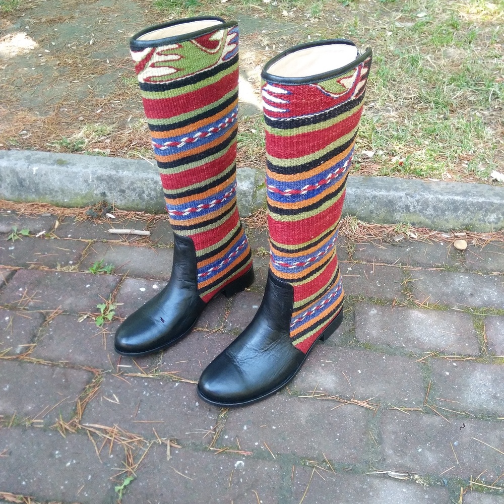 Kilim Vintage Boots